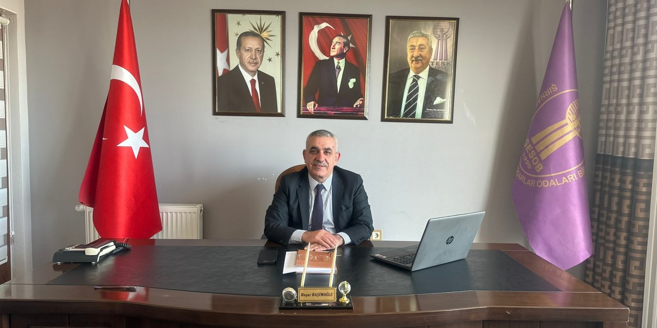 Şırnak Esnaf ve Sanatkarlar Odası Başkanı Haşimoğlu, "PKK'nın Silah Bırakması Şırnak İçin Tarihi Fırsat"