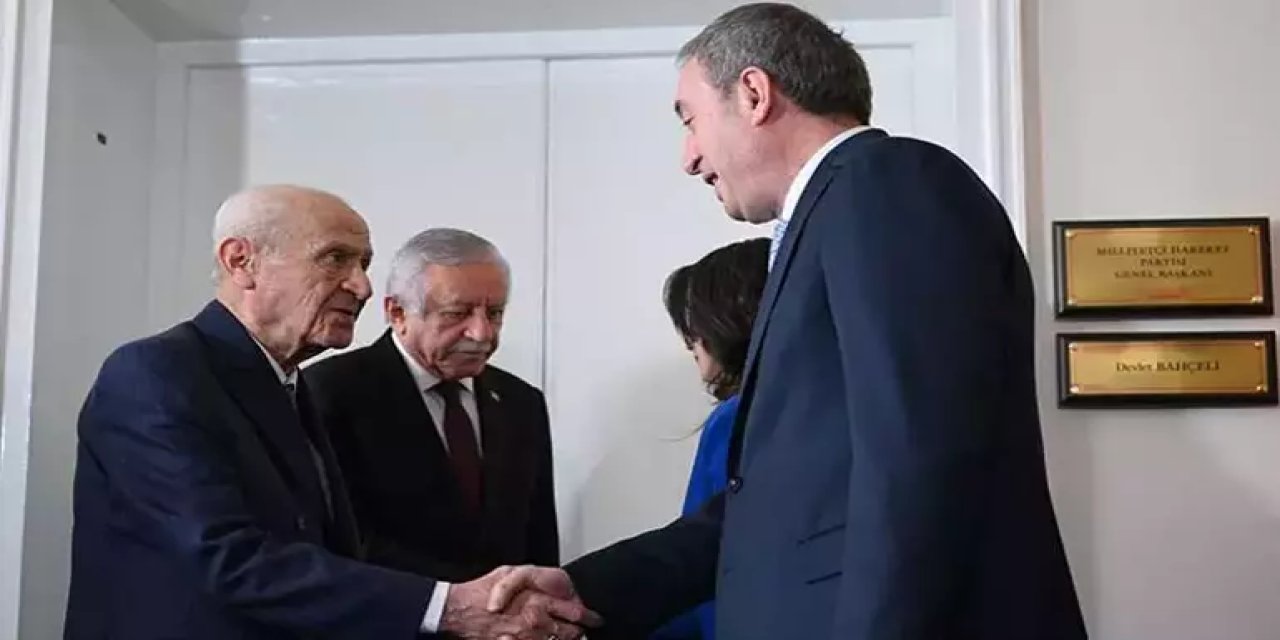 DEM Parti-MHP Görüşmesi Sona Erdi! Sırada AK Parti Var