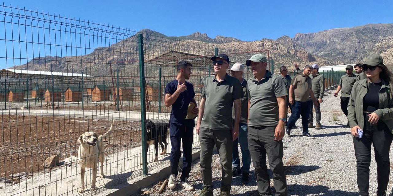 Şanlıurfa DKMP Müdürü Mumcuoğlu'ndan Sokak Hayvanları Yaşam Merkezine Ziyaret
