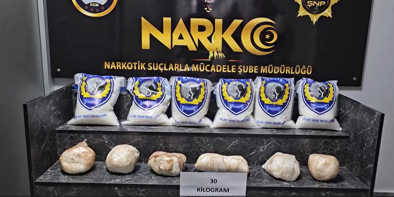 Şırnak’ta 30 Kilo Metamfetamin Ele Geçirildi