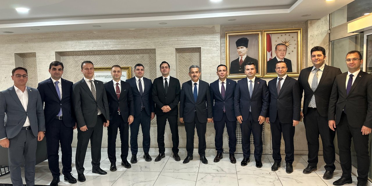 Atamaları Gerçekleşen Vali Yardımcısı ve Kaymakamlardan Vali Ekici’ye Ziyaret