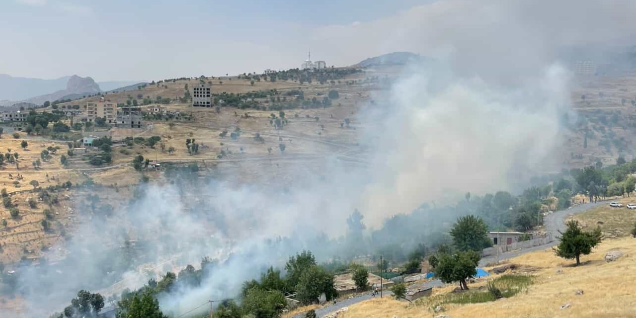 Şırnak Merkez’de Yangın