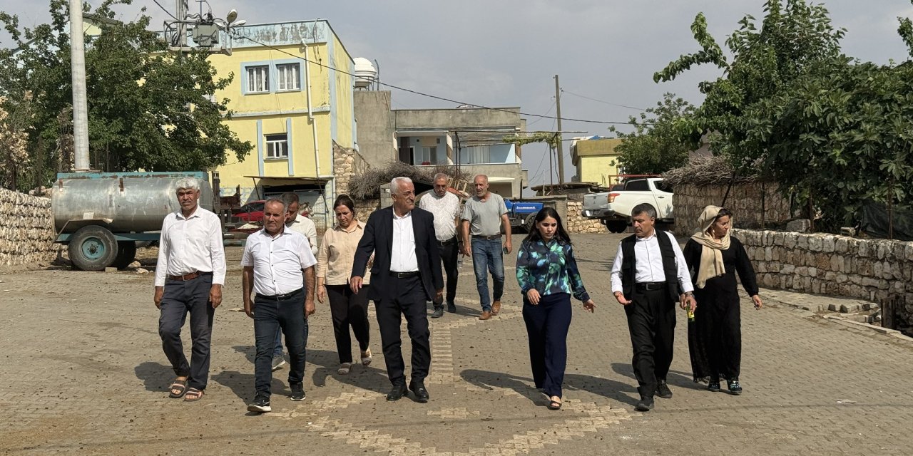 DEM Parti Heyetinden 107 Hayvanı Telef Olan Aileye Ziyaret