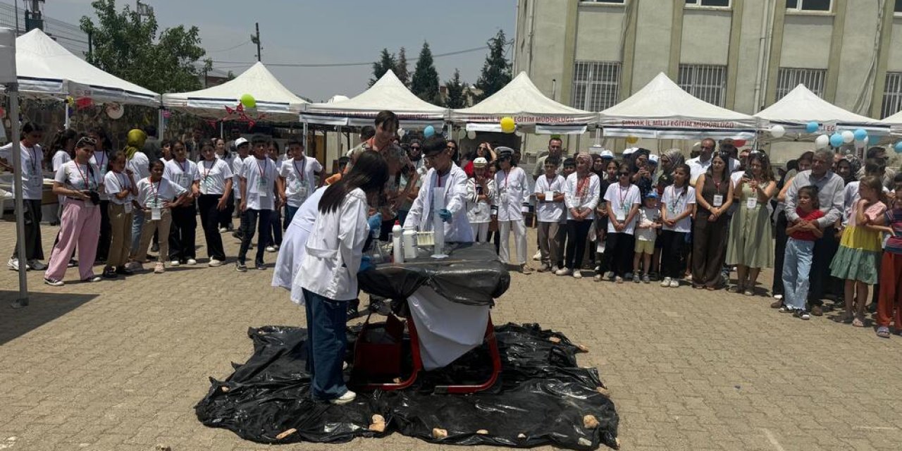 Şırnak'ta bilim şenliği düzenlendi