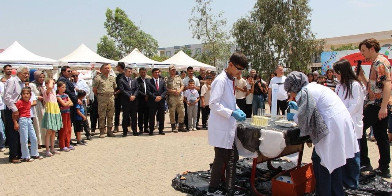Şırnak'ta Bilim Rüzgarı Esti: 95 Proje Halkla Buluştu