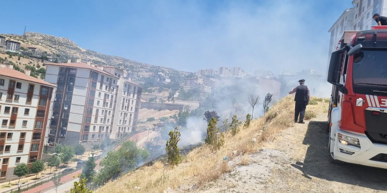 Şırnak Merkezde Yangın