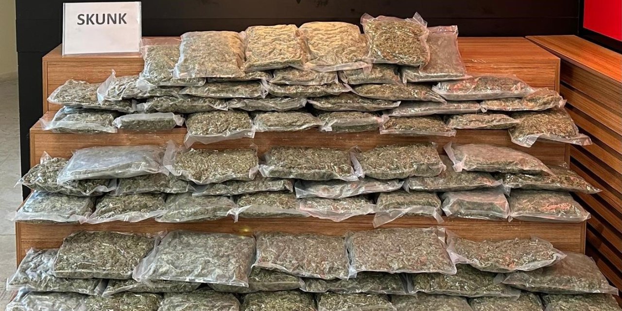 Operasyonda 35 Kilo 250 Gram Uyuşturucu Ele Geçirildi