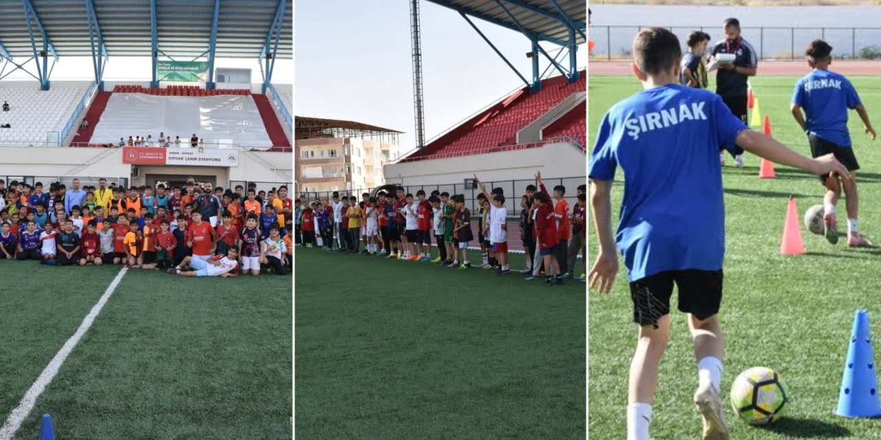 Şırnak'ta 'Geleceğin Yıldızları Burada Yetişiyor' seçmeleri başladı