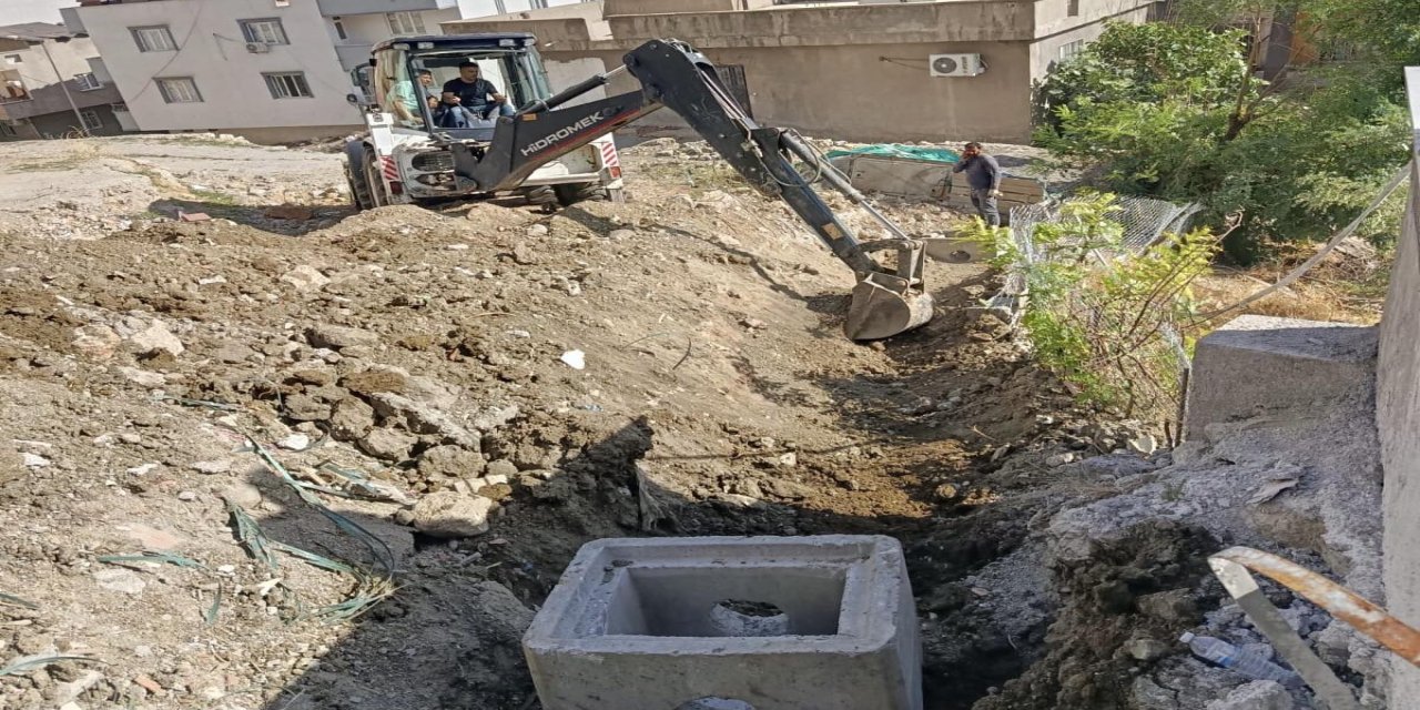 Şırnak'ta Alt Yapı Çalışmaları Devam Ediyor