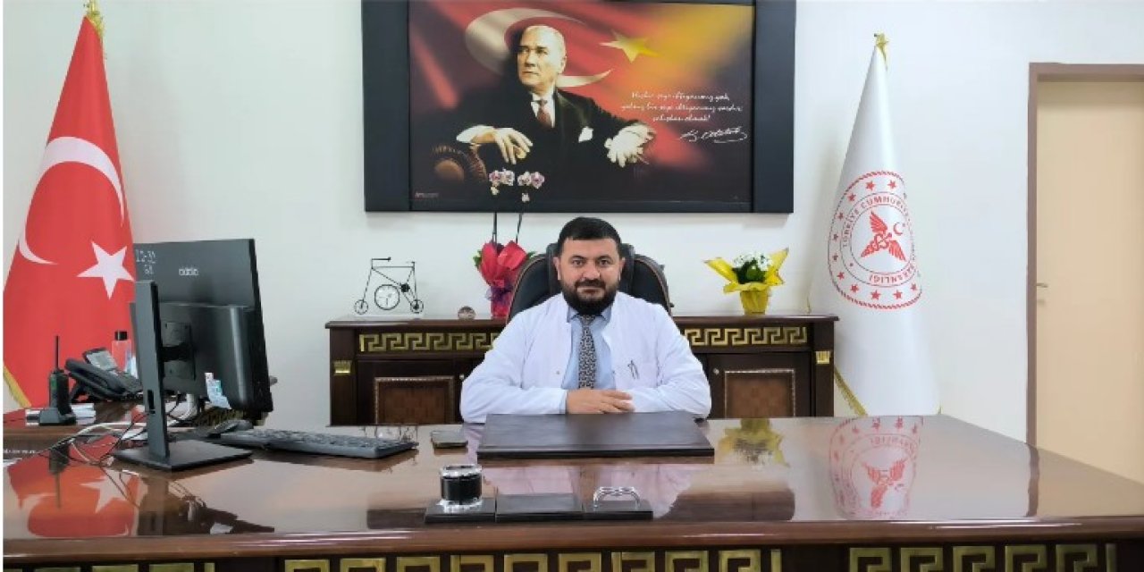 Başhekim Op.Dr. Ömer Sanrı'dan Su Tasarrufu Uyarısı