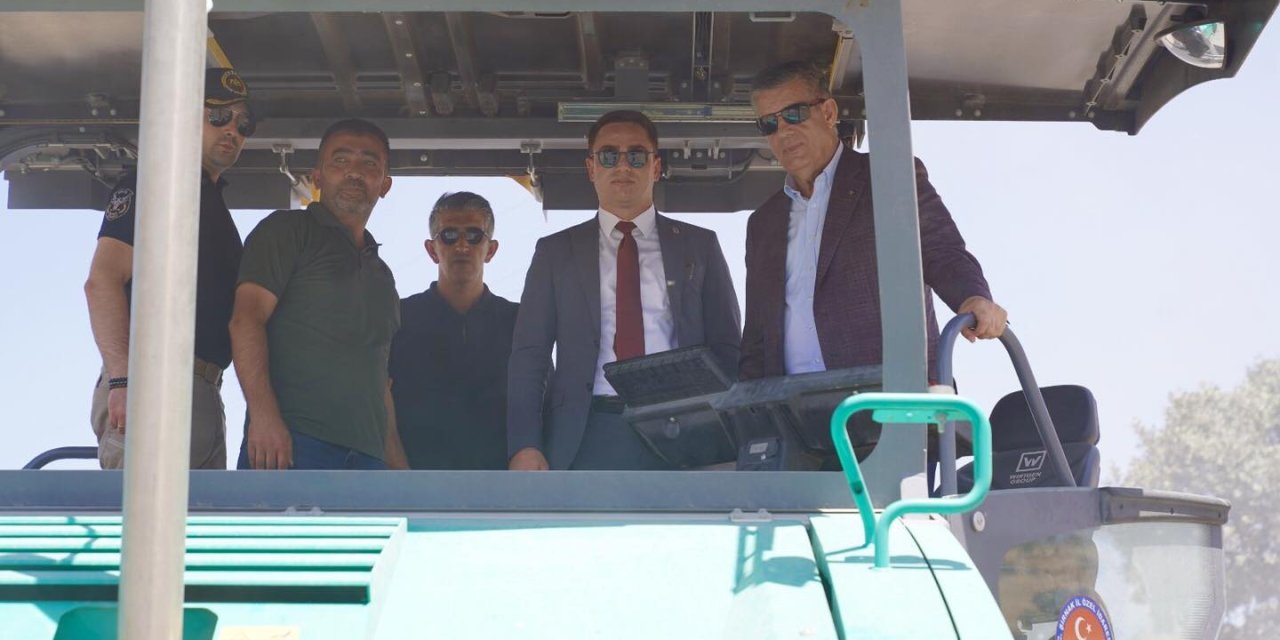 Başkan Yarka ve Genel Sekreter Çiçek’ten Bılmat Yolunda İnceleme