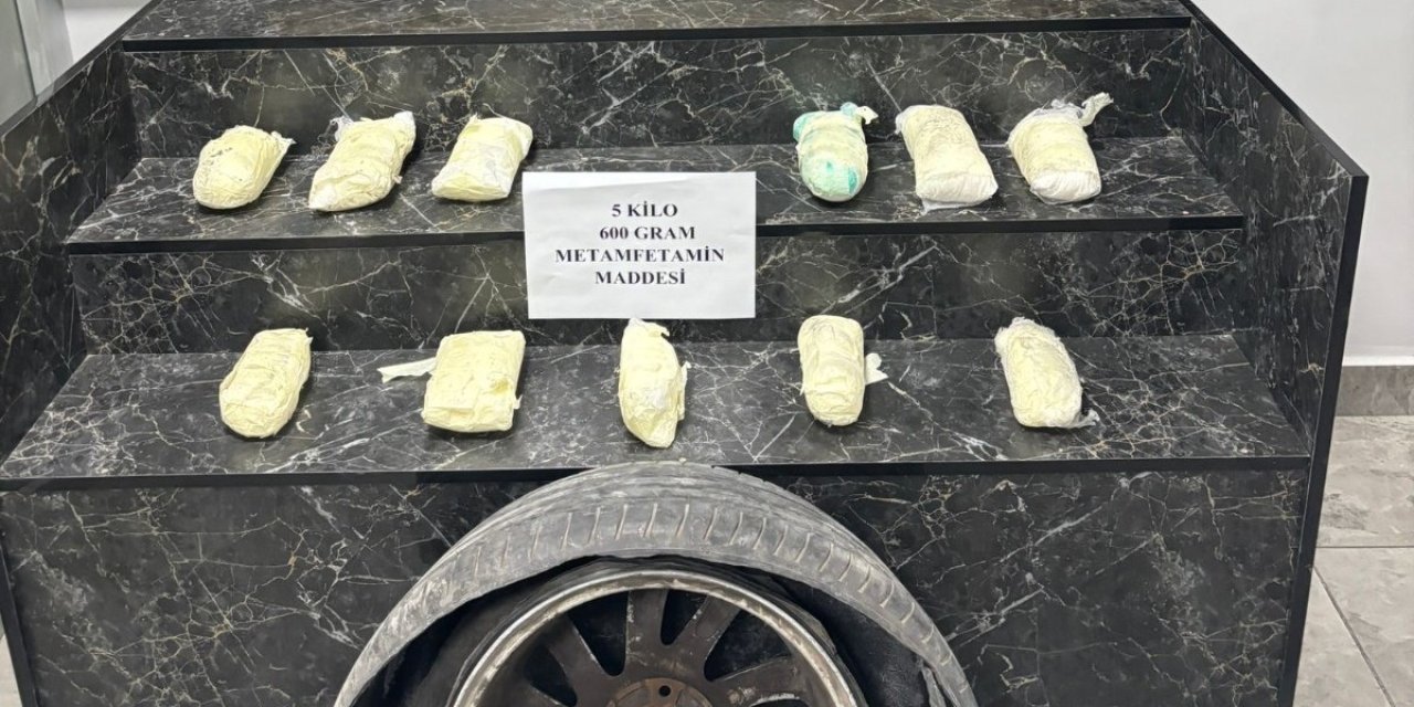 Şırnak’ta 5 Kilo 600 Gram Metamfetamin Ele Geçirildi