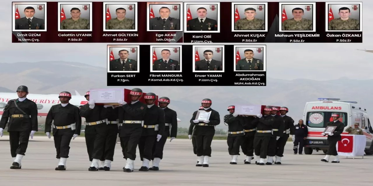 12 Askerin Şehit Olduğu Faciada Yeni Detaylar Ortaya Çıktı