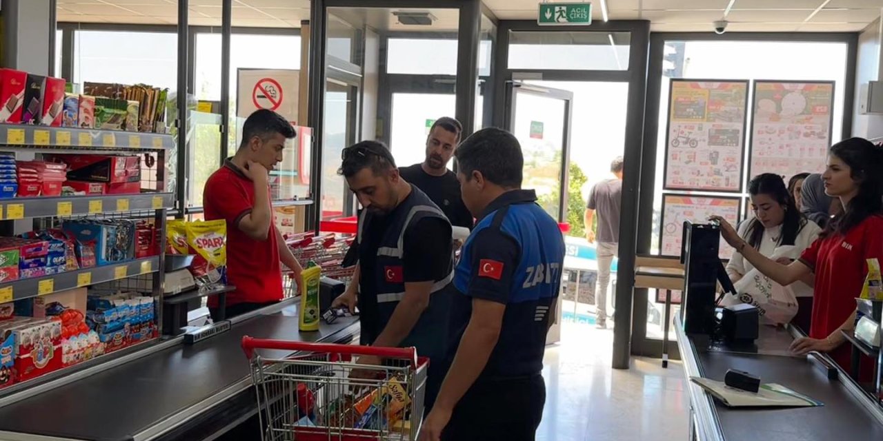 Şırnak'ta Zabıta ve Ticaret İl Müdürlüğü Ekipleri Tarafından Ortak Denetim