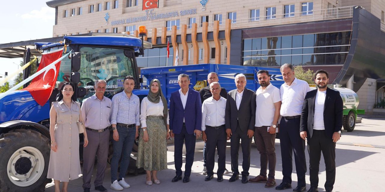 Şırnak Belediyesi Filosuna Yeni 1 Araç Ekledi