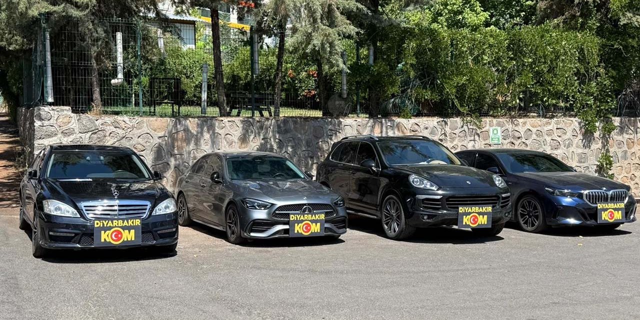 Diyarbakır’da büyük lüks otomobil operasyonu: 15 tutuklama