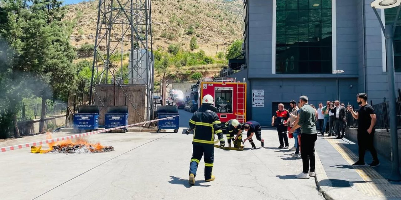 Uludere Devlet Hastanesi’nde ‘Kırmızı Kod’ Tatbikatı