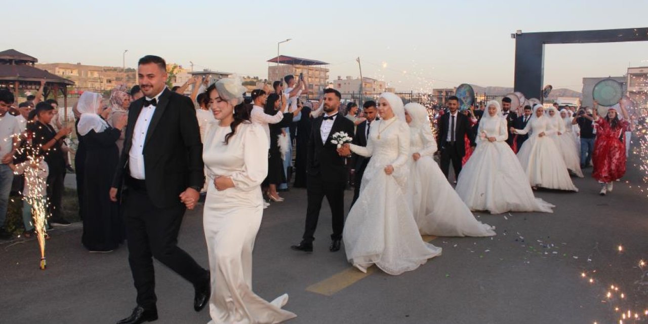 Siirt Emniyeti 40 çift için toplu nikah töreni düzenlendi