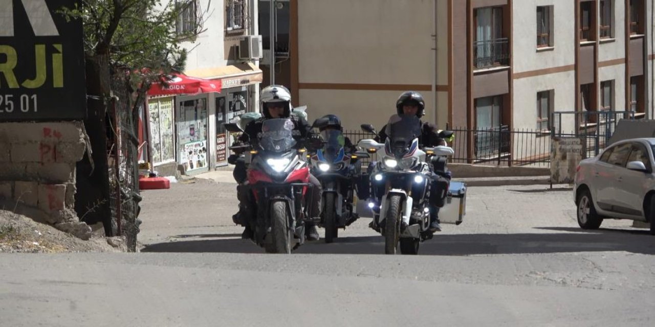 Motorlu yerli turistlerin rotası Şırnak oldu