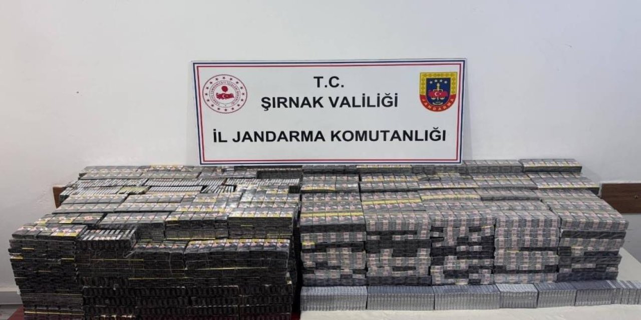 Şırnak'ta 9.9 milyon TL değerinde kaçak malzeme ele geçirildi