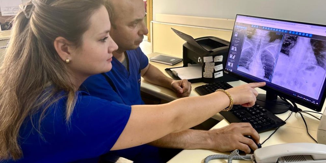 Van’da diş implant vidası ciğerine kaçan hasta ölümden döndü