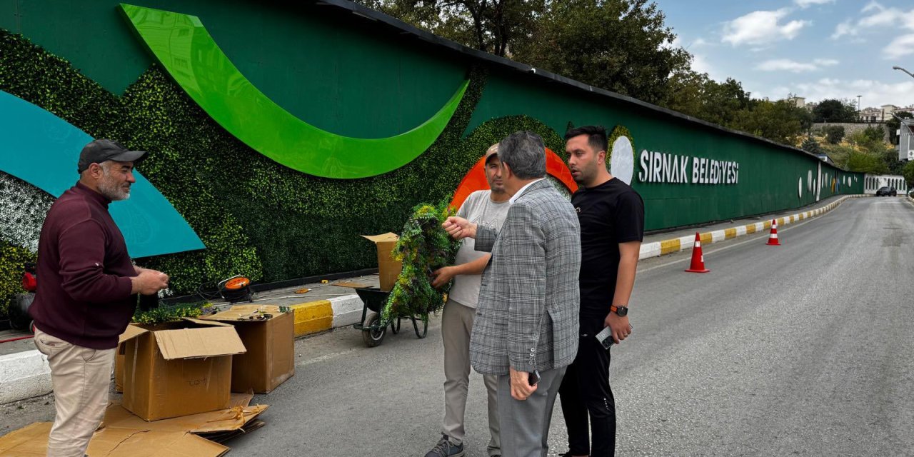 Şırnak'ta Dikey Bahçe Yeniden Hayat Buluyor