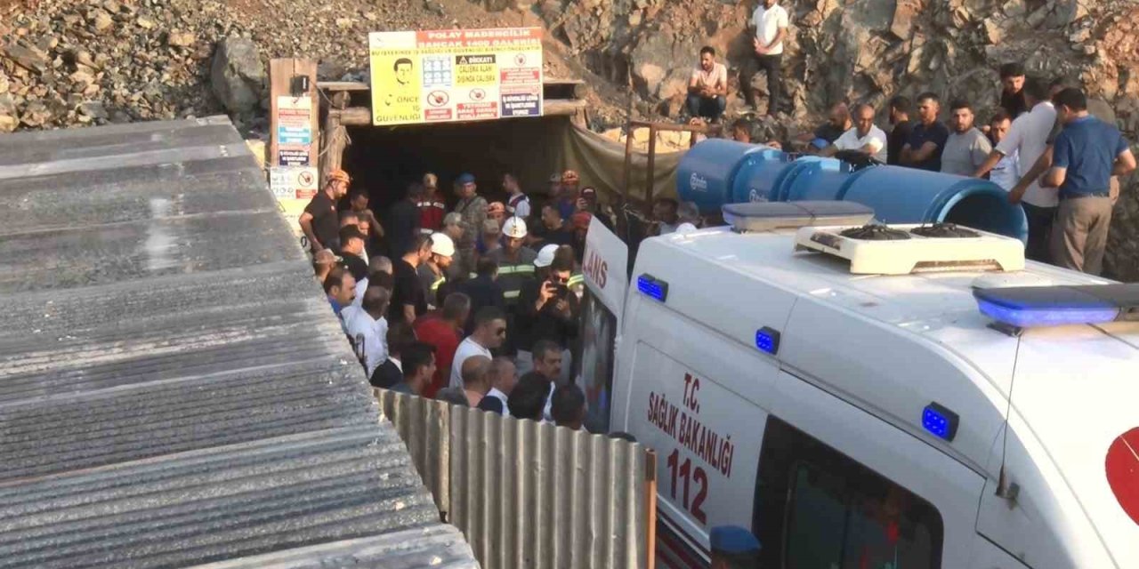 Maden ocağında meydana gelen göçükte 1 işçi hayatını kaybetti