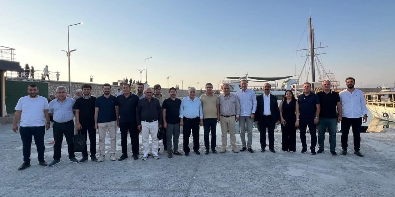 TBB Heyetinden Van'da Tedavisi Süren Şırnak Baro Başkanına Geçmiş Olsun Ziyareti