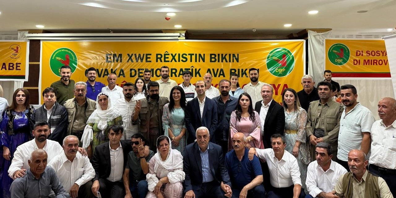 DBP Şırnak İl Başkanlığı’nda Yeni Dönem! İşte Yeni Eş Başkanlar