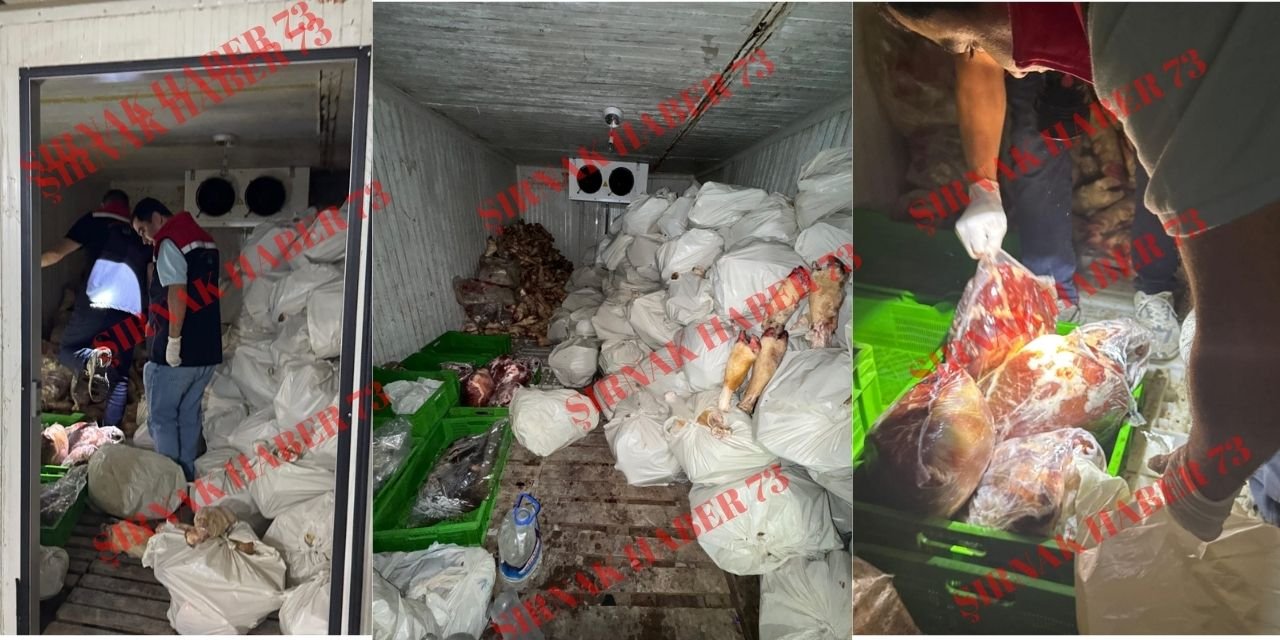Şırnak’ta Soğuk Hava Deposunda 3 Ton Kaçak Et Ele Geçirildi! Skandal Ortaya Çıktı