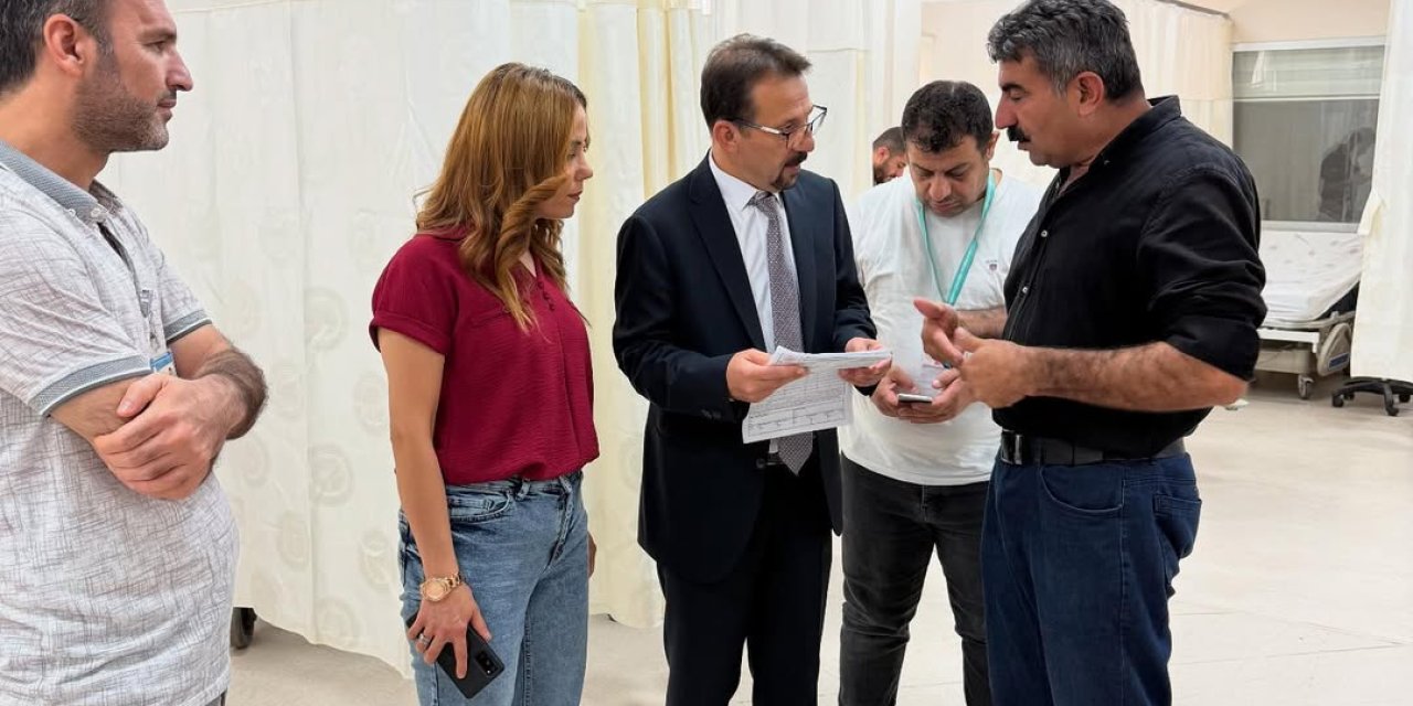 Cizre Selahattin Cizrelioğlu Devlet Hastanesi’nde Kapsamlı Denetim