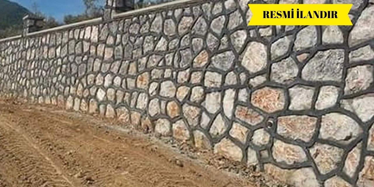 ŞIRNAK BELEDİYESİ 10 BİN METREKÜP TAŞ DUVAR YAPIMI İŞİ YAPTIRACAK