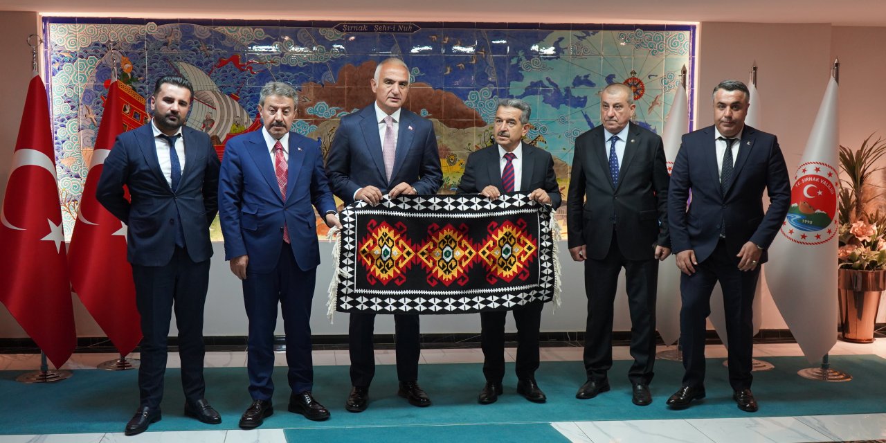 Bakan Ersoy: Amacımız Şırnak’a Daha Fazla Turistin Gelmesi