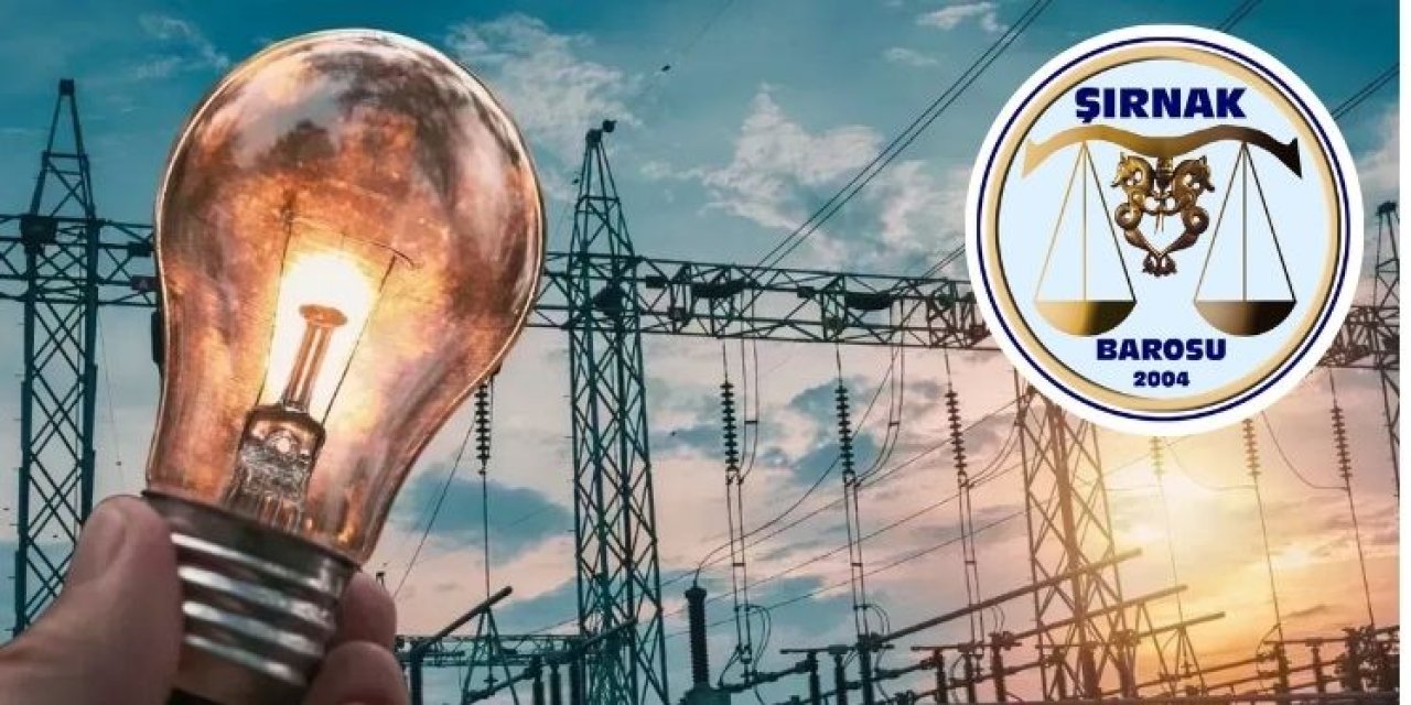 Şırnak Barosu Yüksek Elektrik Faturaları İçin Harekete Geçti! Faturalar İptal Edilsin