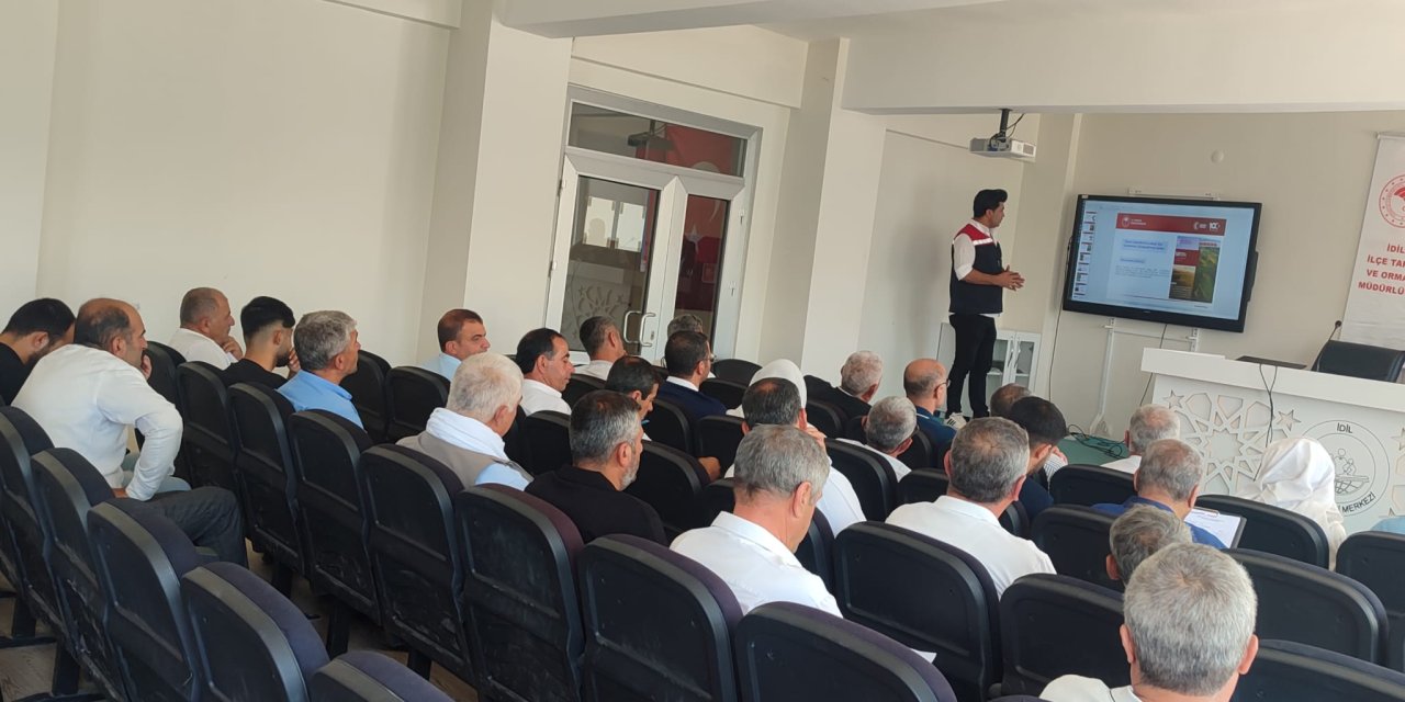 Tarım Müdürlüğü’nden Şırnaklı Muhtarlara Eğitim