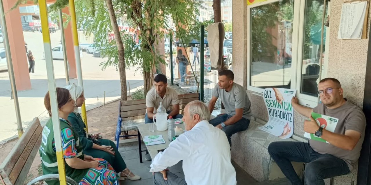 Şırnak Yeşilay’dan Farkındalık Çalışması