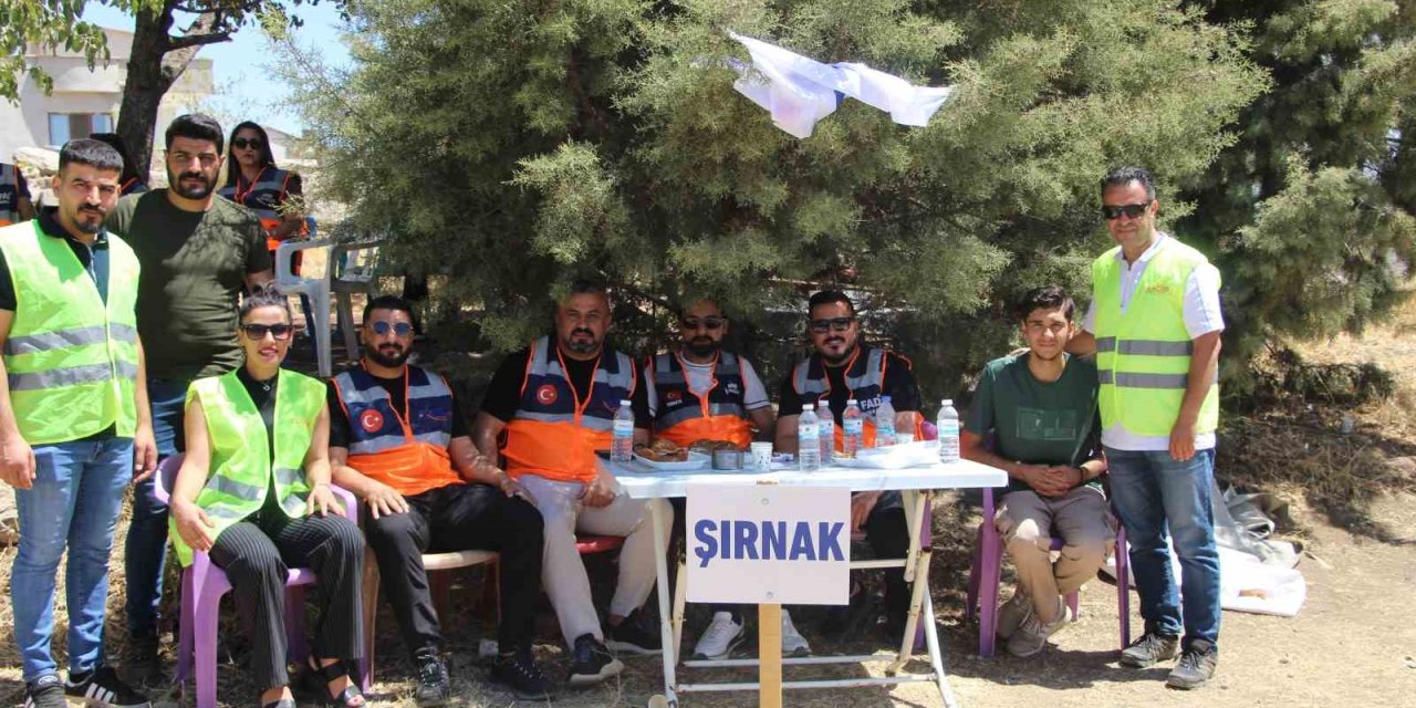 Şırnak Afad Gönüllüleri Piknikte Buluştu