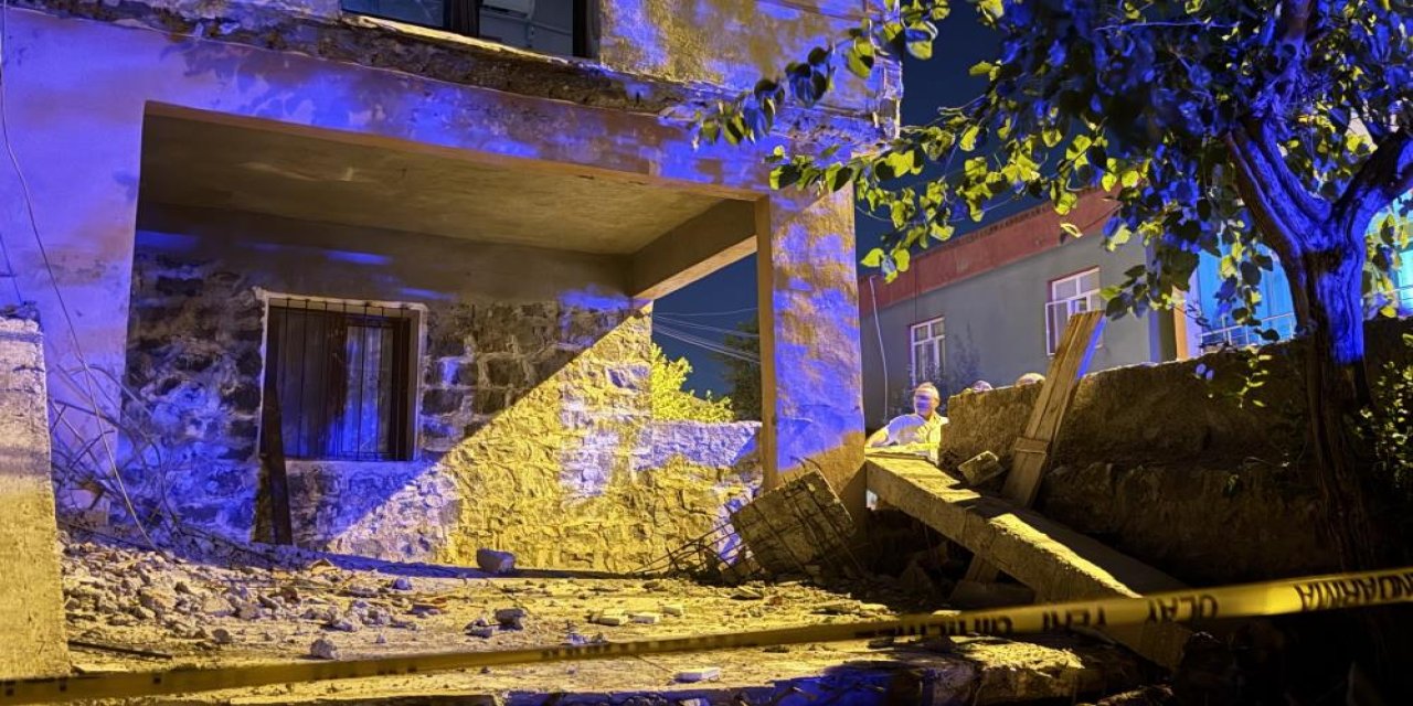 Diyarbakır'da bir evin balkonu çökmesi sonucu 2'si çocuk 5 yaralandı
