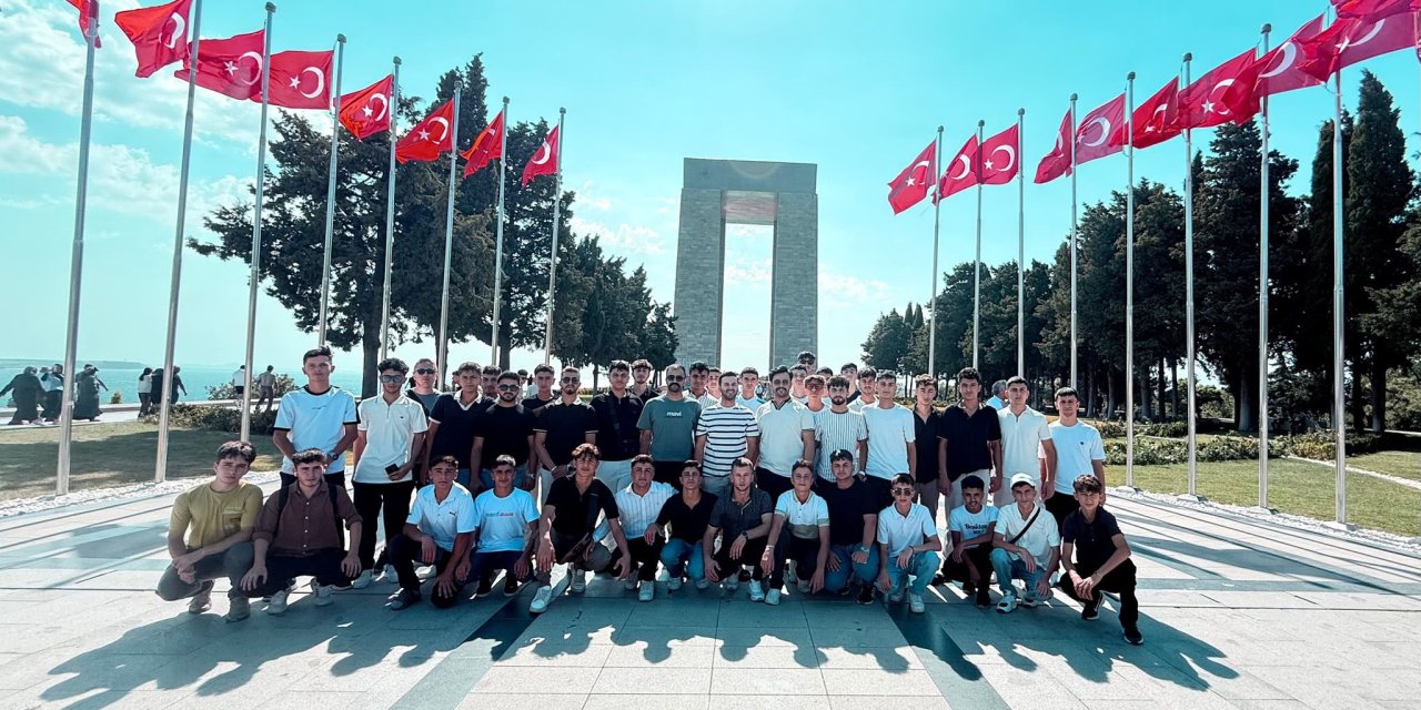 Uludereli Gençlerden, Çanakkale’ye Tarih ve Kültür Yolculuğu