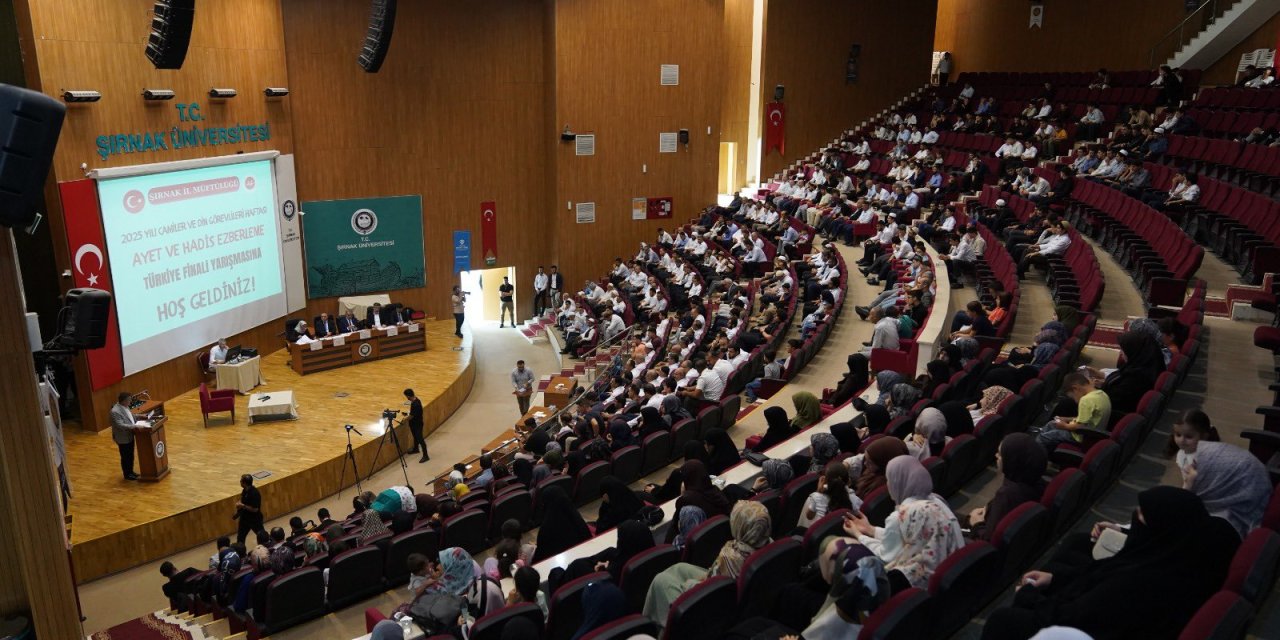 Şırnak’ta İlk Kez Türkiye Finali: Ayet ve Hadis Ezberleme Yarışması’nda Dereceler Belli Oldu