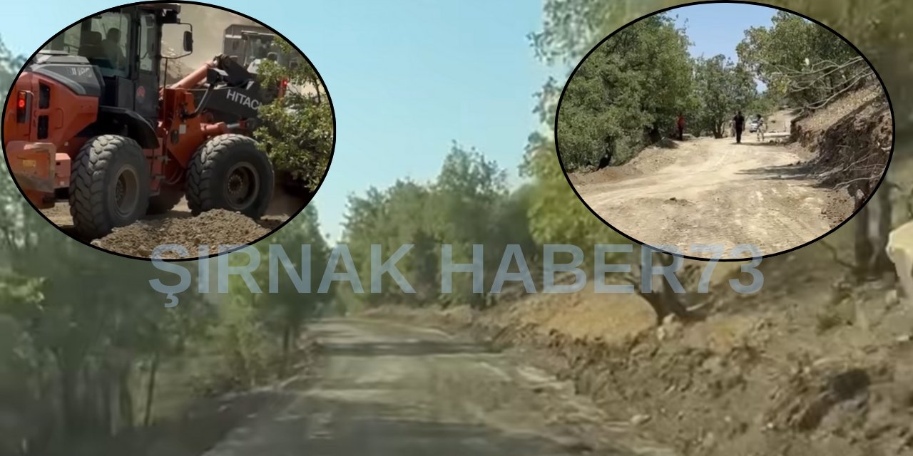 Şırnak Besta Dereler'de 50 Kilometrelik Yolun 30 Kilometresi Tamamlandı