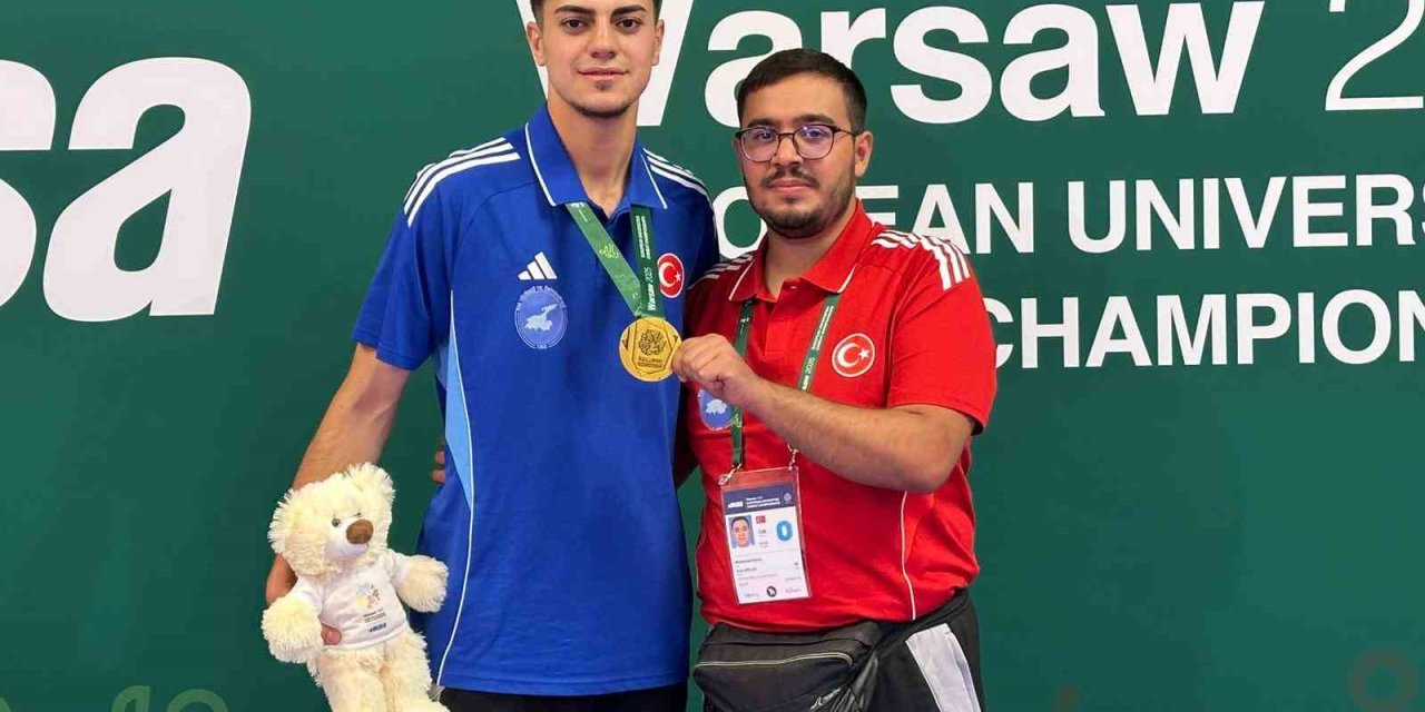 Vanlı Kickbokscu Avrupa şampiyonu oldu