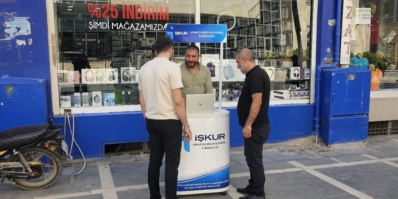 Şırnak İŞKUR Sahada: Vatandaşlara Daha Hızlı ve Etkin Hizmet