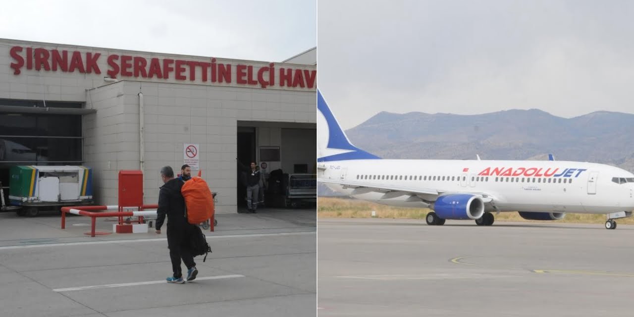 DHMİ Paylaştı, Şırnak Şerafettin Elçi Havalimanı Temmuz ayında kaç yolcuya hizmet verdi?