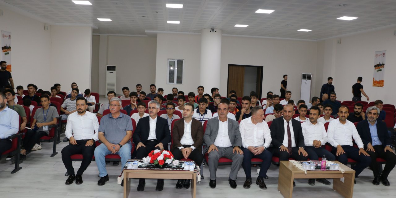 Milli Eğitim Bakan Yardımcısı Yılmaz, Şırnak'ta ki programa katıldı