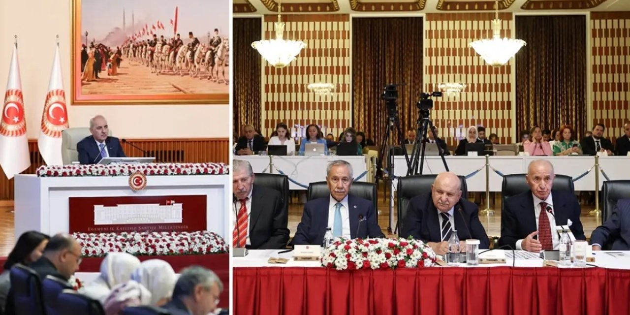 Komisyona katılan Bülent Arınç'tan çok konuşulacak "Öcalan" ve "Genel af" çıkışı