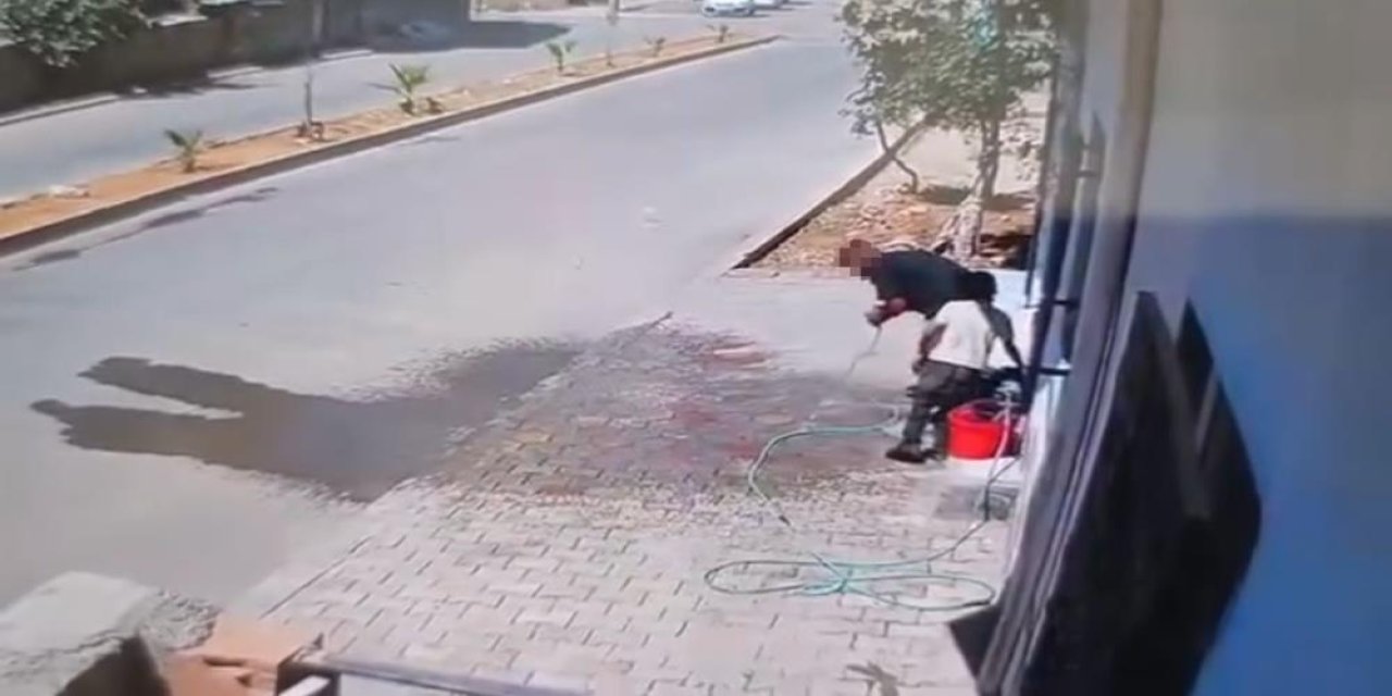 Kızıltepe'de baba, küçük oğluna hırsızlık yaptırdı!