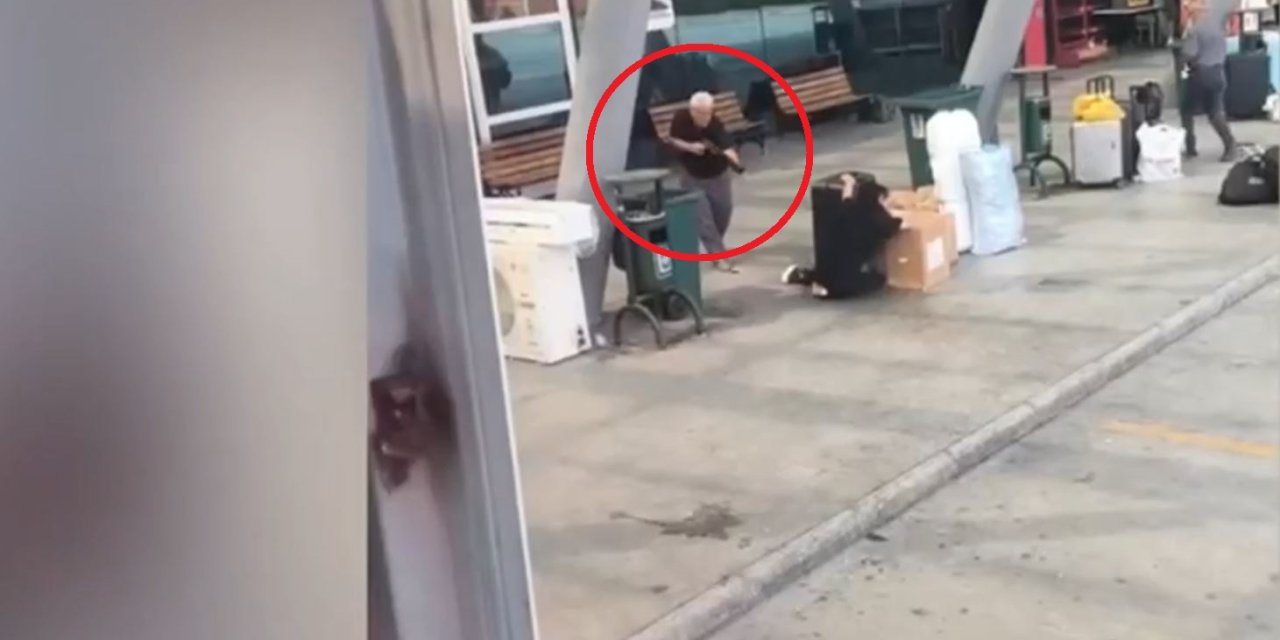 Otogarda dehşet: Baba kızını tüfekle vurdu