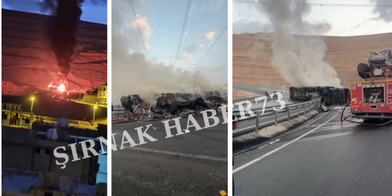 Şırnak'ta Feci Şekilde Kaza: Tır Şoförü Hayatını Kaybetti