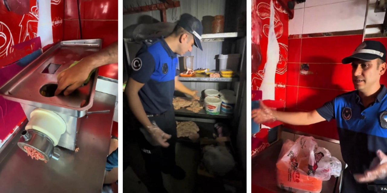 Kasapta akılalmaz düzenek: Bozuk etleri vatandaşa yedirmiş